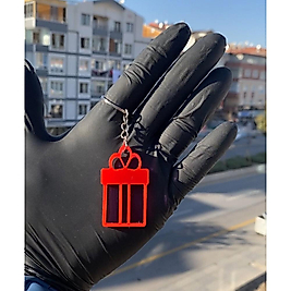 Hediye paketi anahtarlık